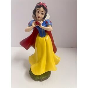 Rare! Snow White Disney Garden Statue 8” Seven Dwarfs Indoor/Outdoor